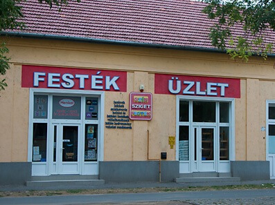 Színsziget festékbolt Nyíregyháza
