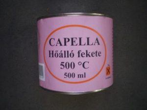 Capella hőálló fekete 500 C (0.5 l)
