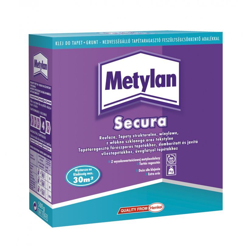 Metylan Secura üvegfátyol tapétákhoz 30 m2 (0.5 kg)