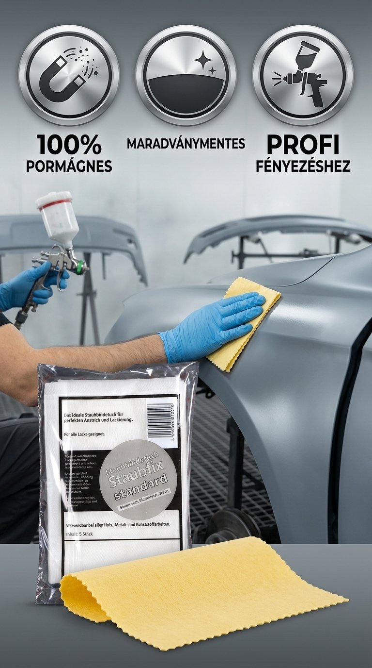 BODY Staubfix Standard Mézeskendő (Gyantás Portalanító Kendő)